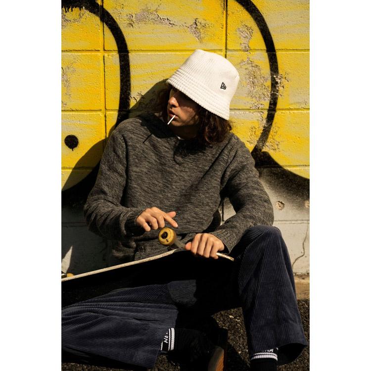 NEW ERA（ニューエラ） ニットバケット Knit Bucket アイボリー