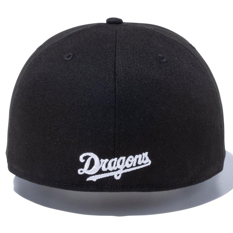 NEW ERA（ニューエラ） 59FIFTY 中日ドラゴンズ ブラック × スノー