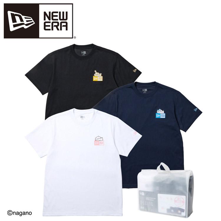 NEW ERA 3-Pack 半袖 Tシャツ　ちいかわ・ハチワレ・うさぎ NEW ERA（ニューエラ） 3-Pack 半袖 パフォーマンス Tシャツ ちいかわ