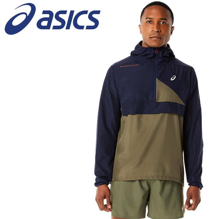 ASICS（アシックス） FUJITRAILロゴハーフジップジャケット 2011C382