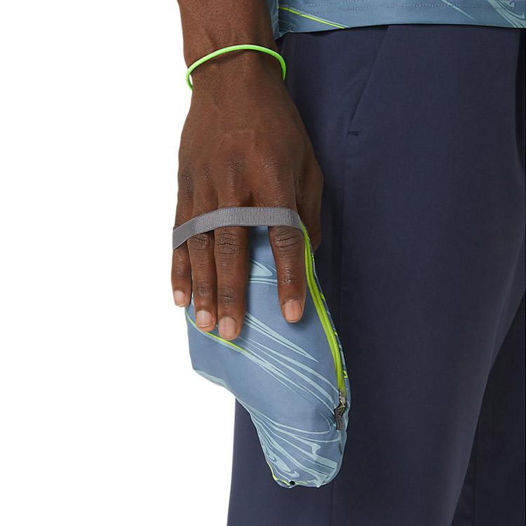 ASICS（アシックス） ランニングはっ水グラフィックウーブンジャケット