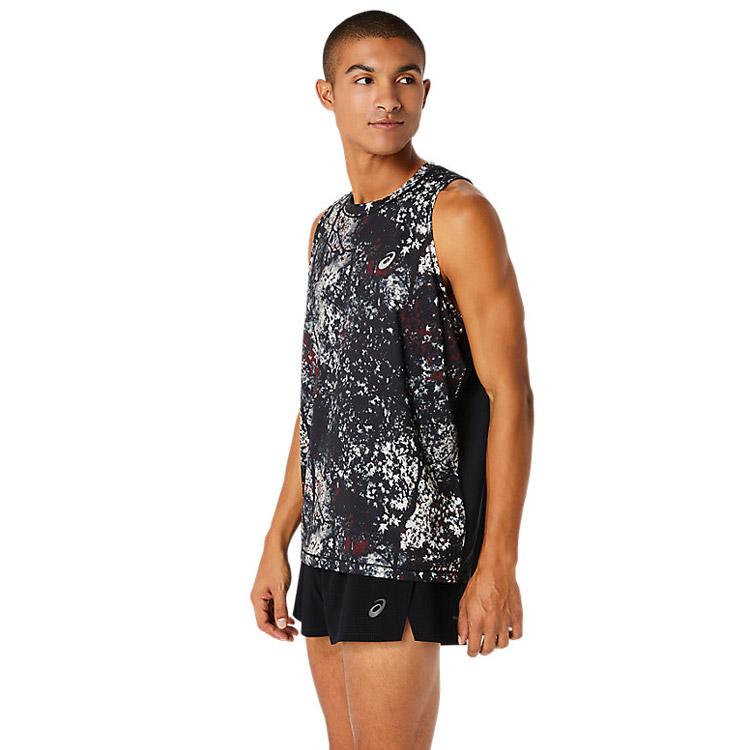 アシックス RUN シングレット黒 Mサイズ アシックス RUN シングレット黒 Mサイズ ROADランニング