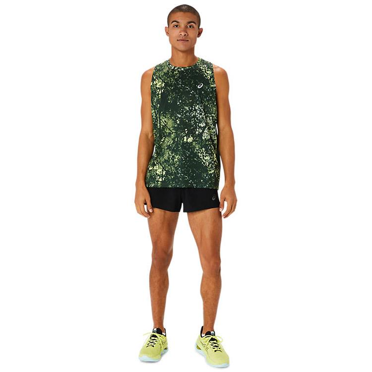 ASICS（アシックス） RUNNINGグラフィックプリントシングレット
