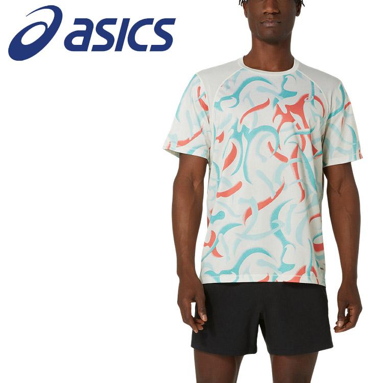 ASICS（アシックス） ROADランニンググラフィック半袖シャツ 2011D092