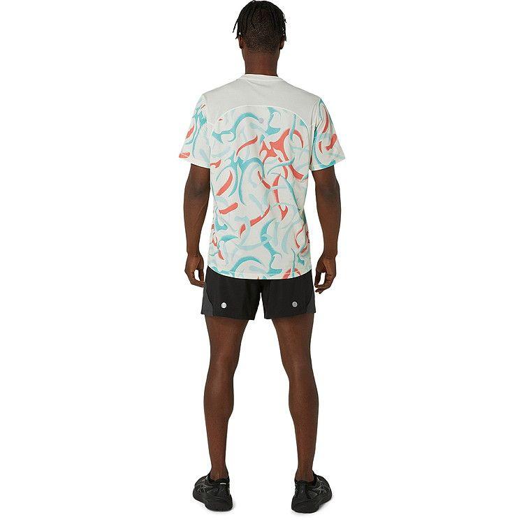 アシックス　ROADランニンググラフィック半袖シャツ　2011D092.200 ASICS（アシックス） ROADランニンググラフィック半袖シャツ 2011D092