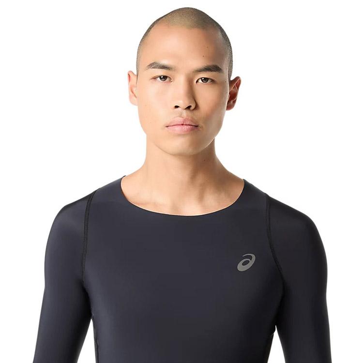 アシックス asics MMS長袖インナーシャツ 2011D269-001 メンズ メール便送料無料の画像