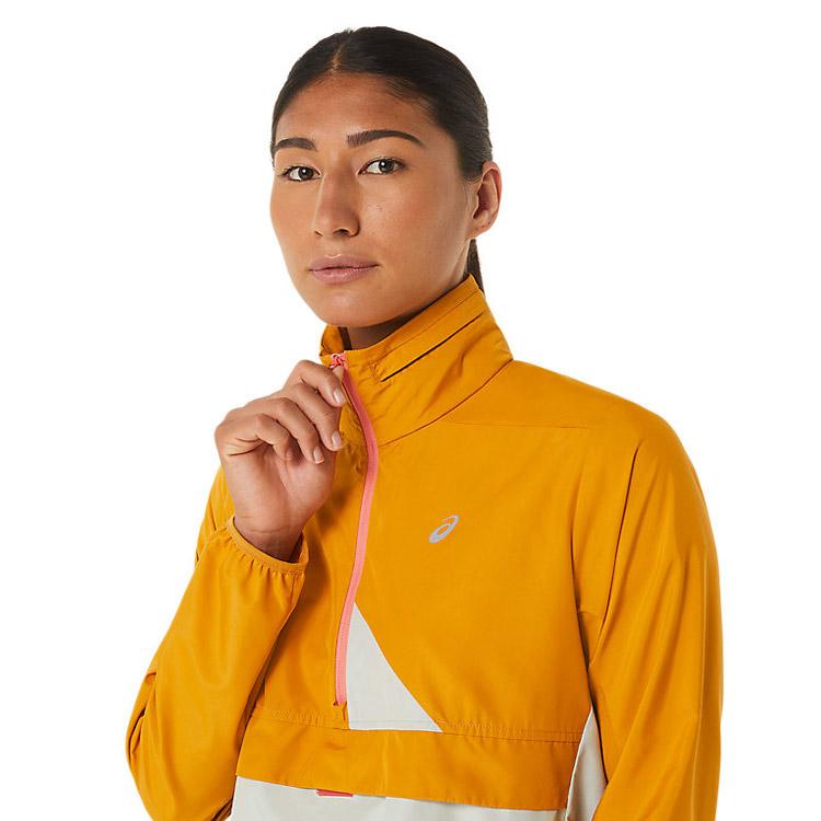 ASICS（アシックス） ウィメンズFUJITRAILロゴハーフジップジャケット