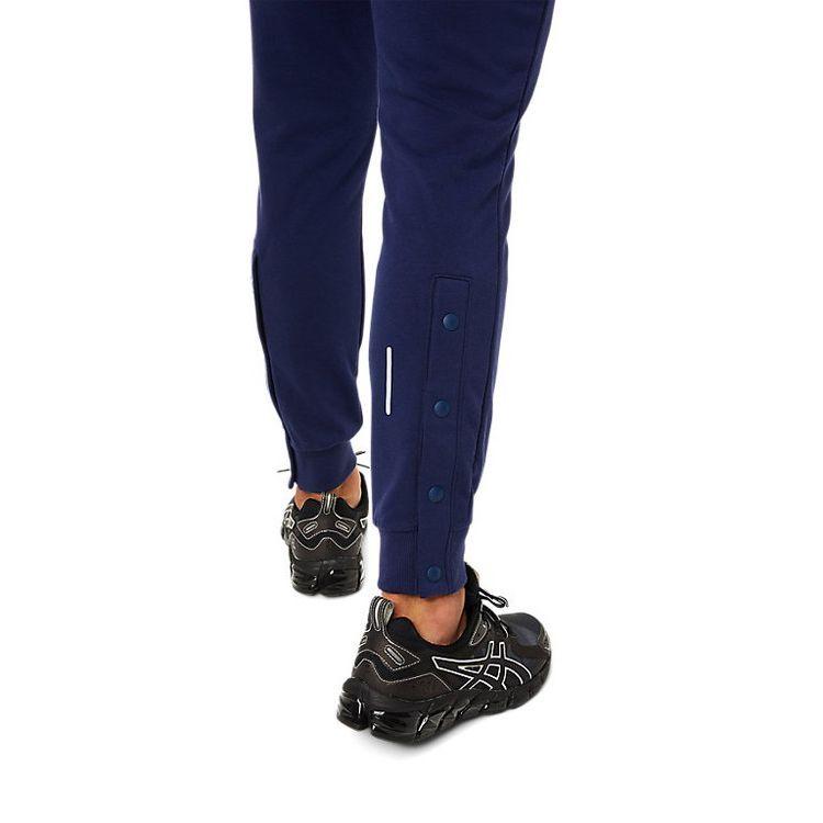 ASICS（アシックス） スウェットパンツ(スリム裾ボタン) 2031C713-400