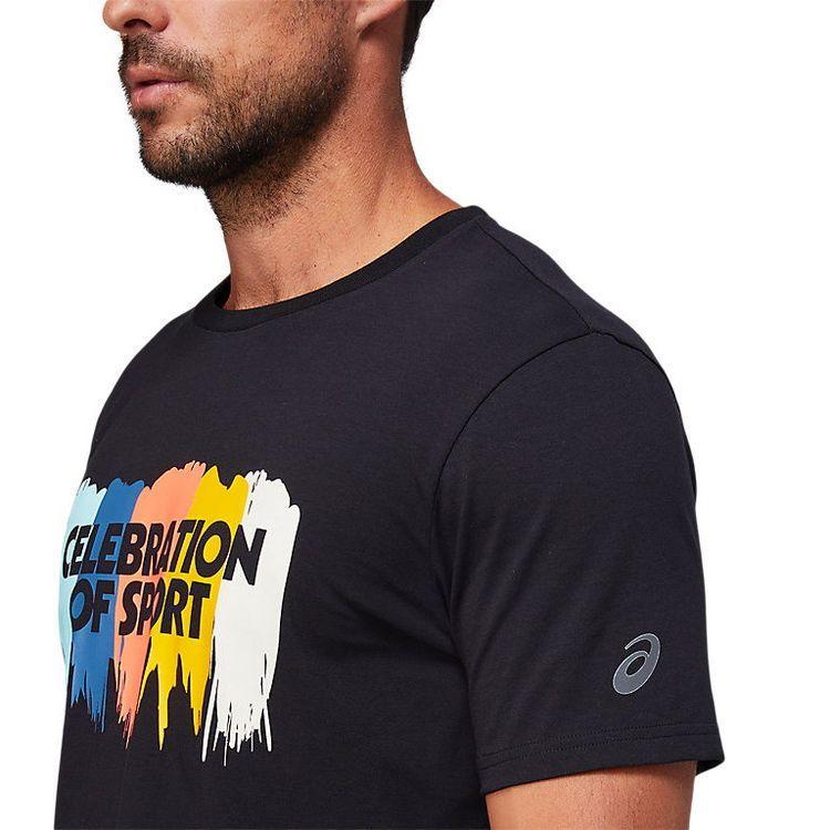 asics Tシャツ ASICS アシックス Tシャツ・ポロシャツ グラフィックプリント