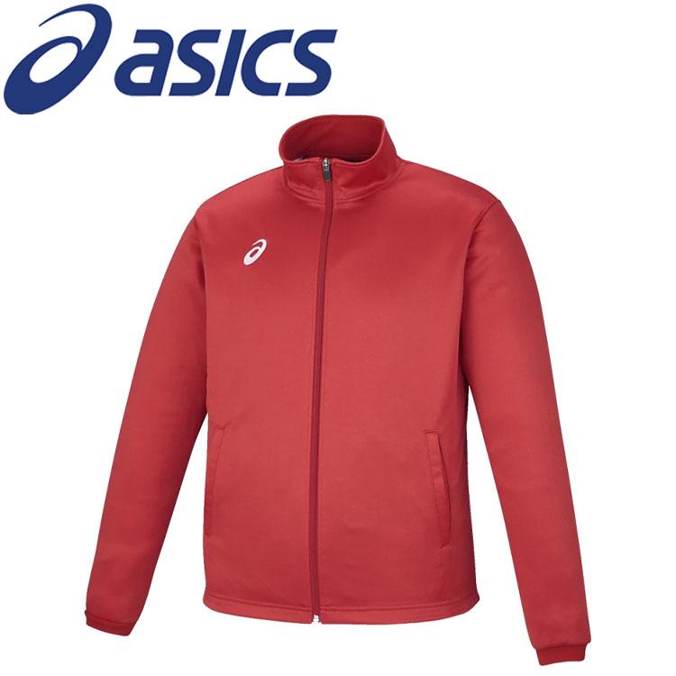 ASICS 赤 トレーニングジャケット サイズ: 160 ASICS（アシックス） ドライトレーニングジャケット(リサイクル素材