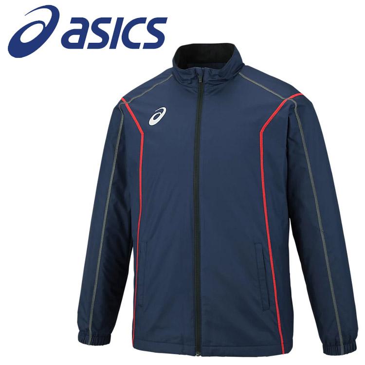 アシックス メンズ 裏トリコットブレーカージャケット(ステッチ/リサイクル素材)（ピーコート・サイズ：2XL） 2031E059-401-2XL返品種別A ASICS（アシックス） 裏トリコットブレーカージャケット ステッチ