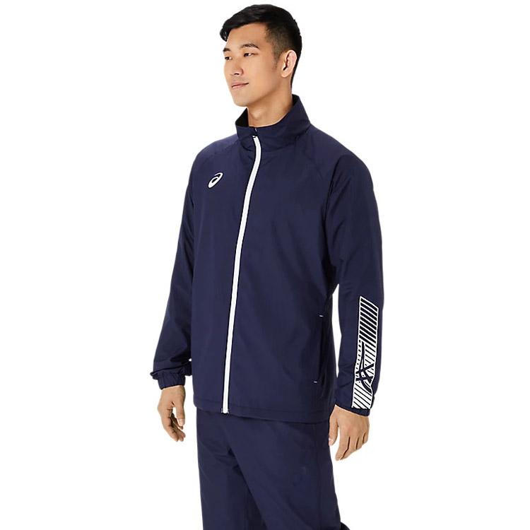 ASICS - アシックス 裏トリコットウインドブレーカージャケット 2031E745-400 メンズ