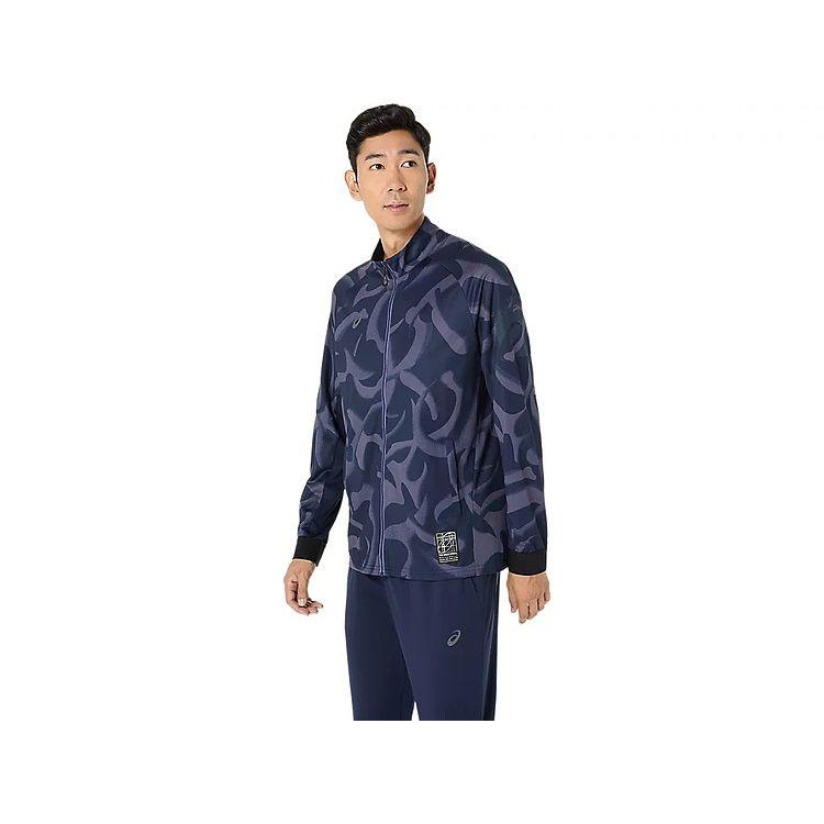 ASICS（アシックス） ドライグラフィックストレッチニットジャケット