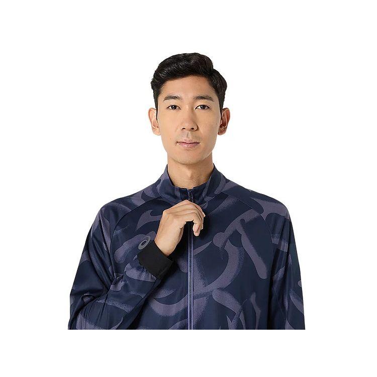 ASICS（アシックス） ドライグラフィックストレッチニットジャケット