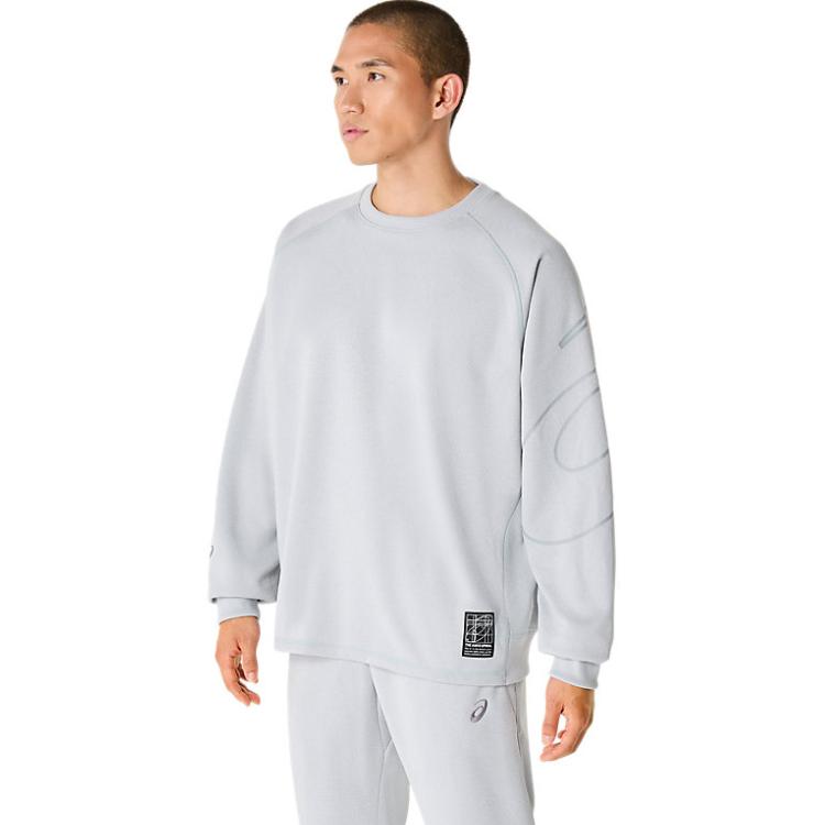 ASICS（アシックス） リラックスクルーネックポリエステルスウェット