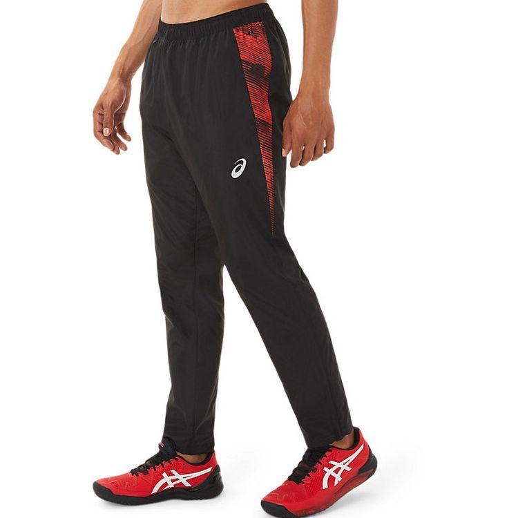 ASICS（アシックス） ロングパンツ ウーブンパンツ 裏トリコット起毛