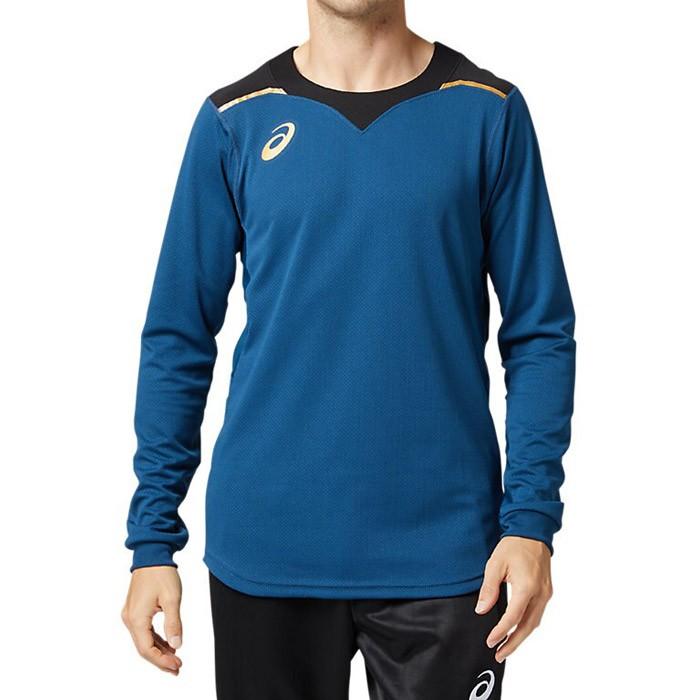 バレーボールシャツ V ASICS（アシックス） バレーボール ゲームシャツLS メンズ レディース