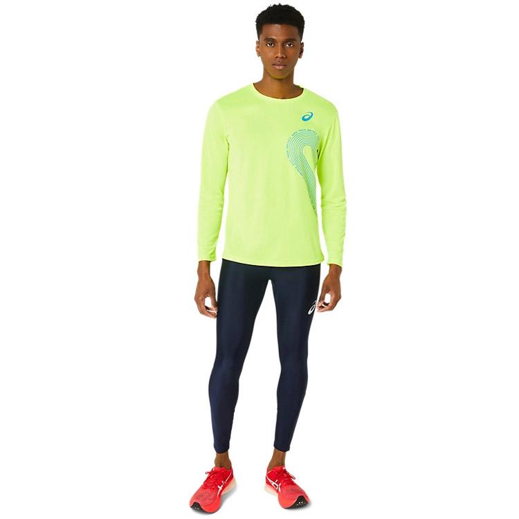 ASICS（アシックス） グラフィックロングタイツ 2091A648-401 メンズ
