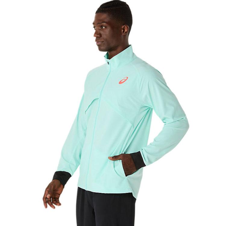 ASICS（アシックス） HYBRID STRETCH WOVEN JACKET 2091A752-413