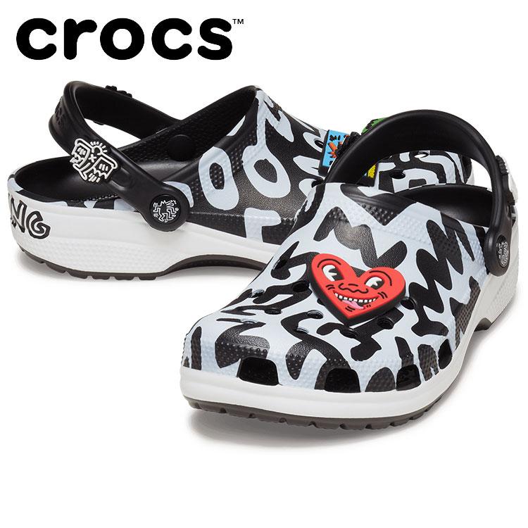 crocs キースヘリング クラシッククロッグ サンダル サイズM4 crocs クロックス KEITH HARING Classic Clog キース・ヘリング