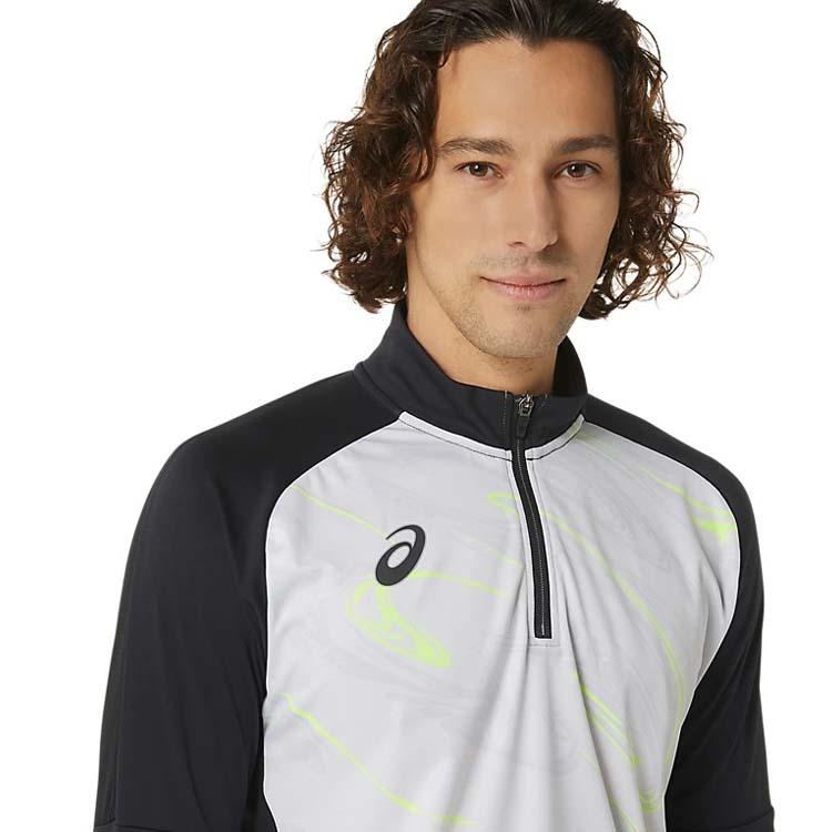ASICS（アシックス） ストレッチハーフジップトレーニングジャケット