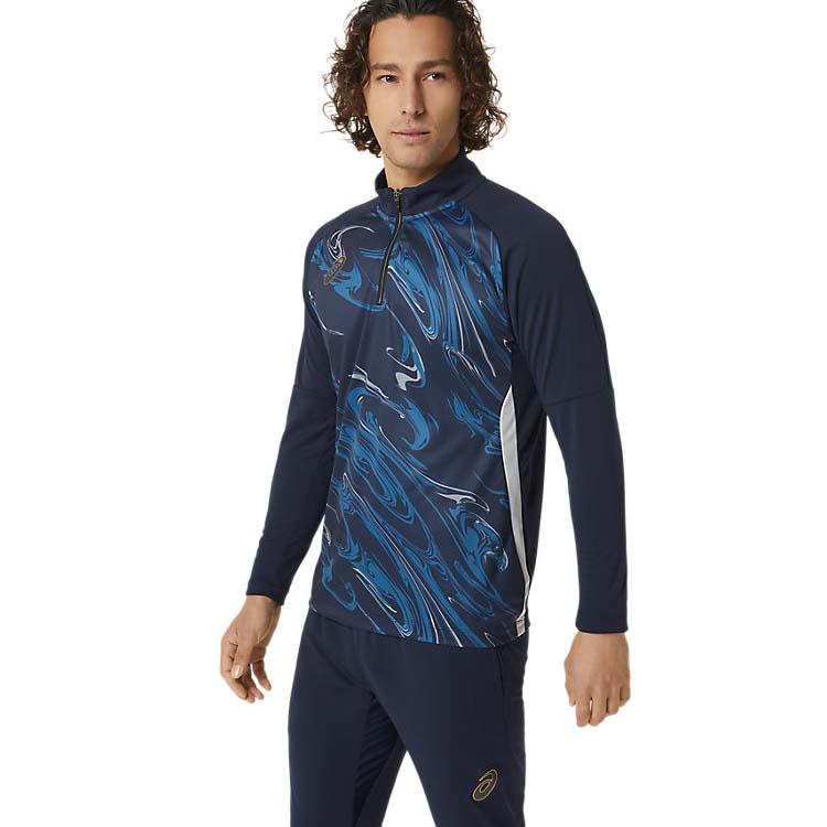 ASICS（アシックス） ストレッチハーフジップトレーニングジャケット