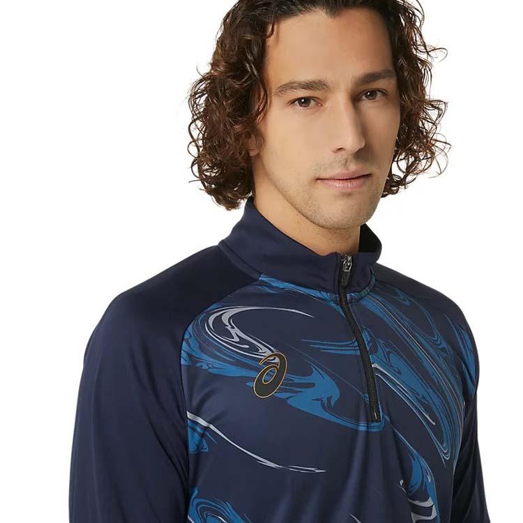 ASICS（アシックス） ストレッチハーフジップトレーニングジャケット