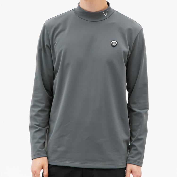 CPG ジーピージー　裏起毛　モックネック　長袖　シャツ CPG GOLF ハイストレッチ裏起毛ロングスリーブ モックネックシャツ