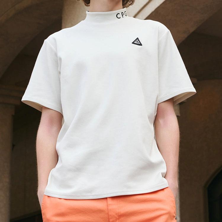 CPG GOLF CPG GOLF BACK LINE MOCK NECK SS バックライン モックネック