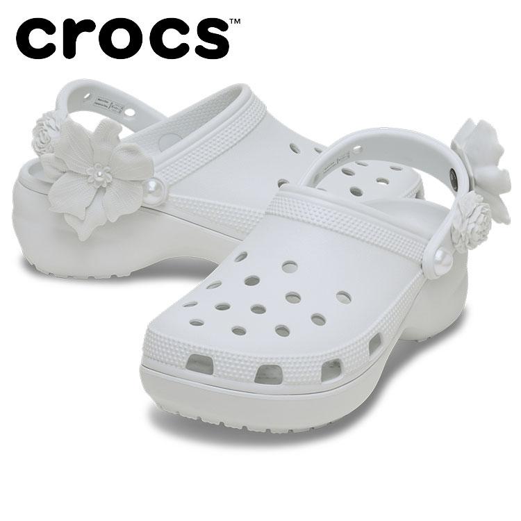 crocs（クロックス） crocs Classic Platform Bouquet Clog 211292-1NK