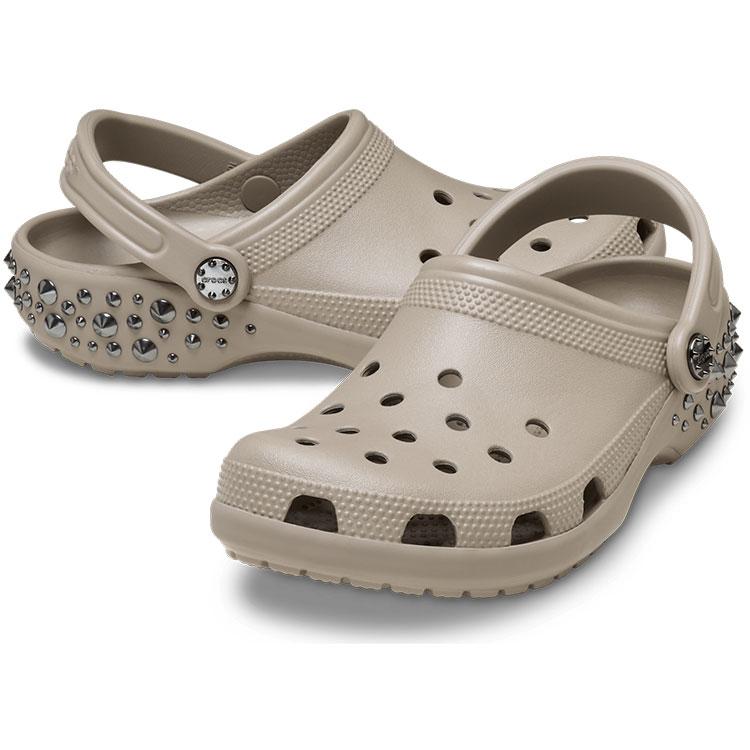 crocs（クロックス） crocs CLASSIC STUDDED CLOG 211596-214 メンズ