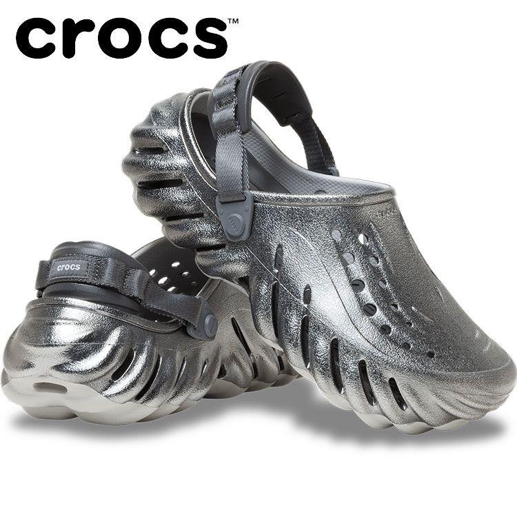 crocs（クロックス） crocs Echo Clog Metal Sport 214109-1FS メンズ