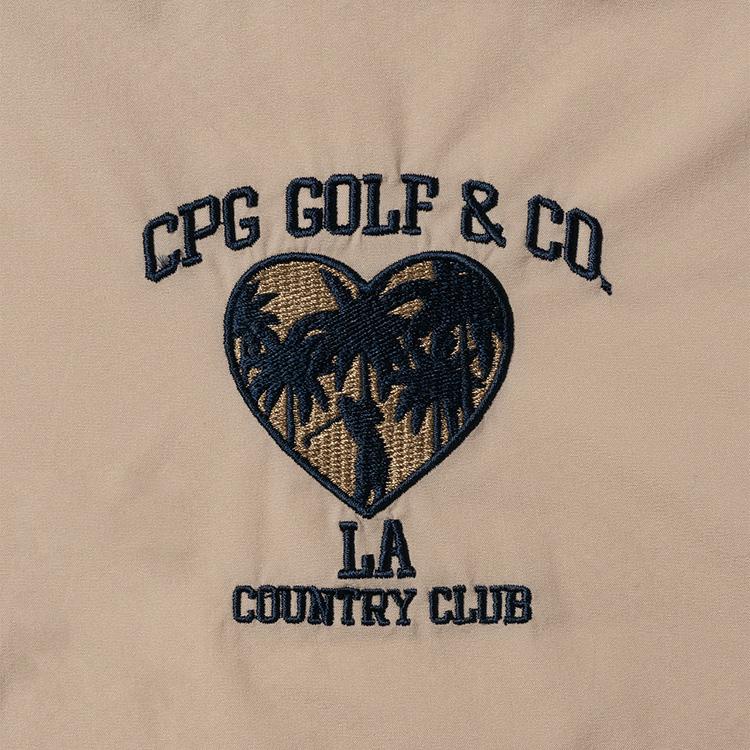 CPG GOLF レオフィール ハーフジップブルゾン メンズ 2025秋冬 ゴルフウェア 2203-25230の画像