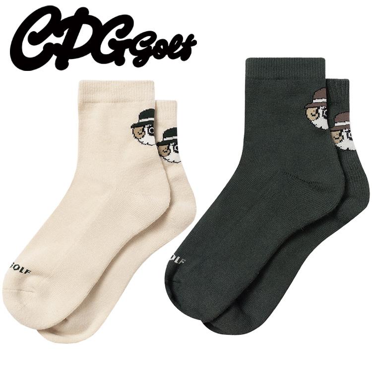 新品未使用♡CPG GOLF　小物セット　グローブ　イヤーマフラー　ソックス CPG GOLF シープロゴ ミドルソックス メンズ 2025秋冬 2511-25205