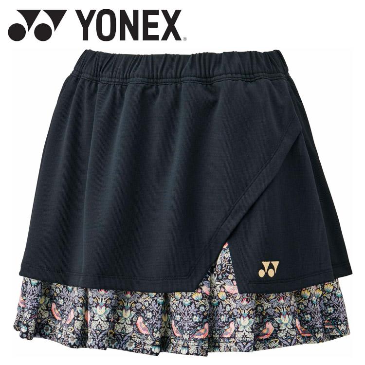 ヨネックス YO-26176-007-L レディース スカート（ブラック・サイズ：L）YONEX[YO26176007L] 返品種別A YONEX（ヨネックス） ウィメンズスカート 26176-007 レディース ウェア