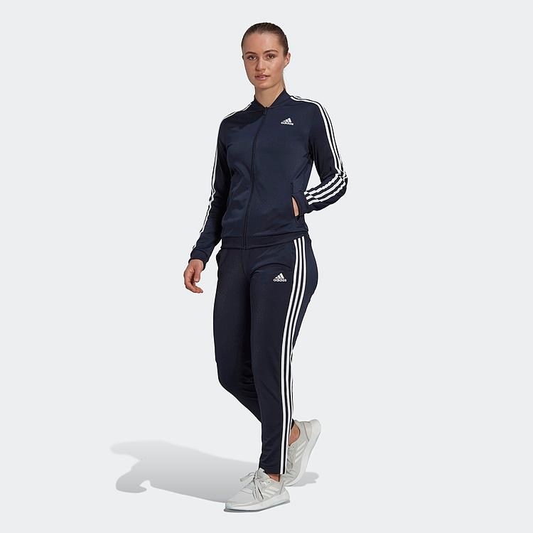adidas（アディダス） W ESS 3ストライプス トリコット トラックスーツ