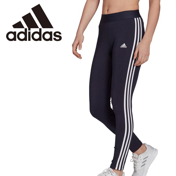 adidas（アディダス） W ESS 3ストライプス コットンタイツ 28881-H07771 レディース : イーゾーン スポーツ ...