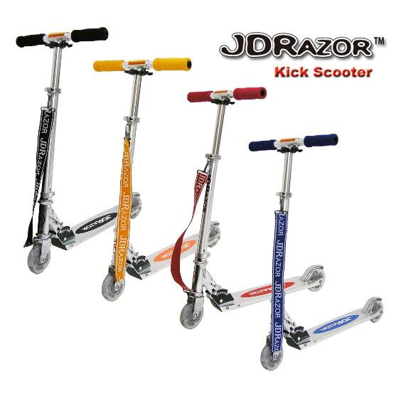 JD RAZOR JD RAZORホイールが光る MS-102 キックボード ジェイディ