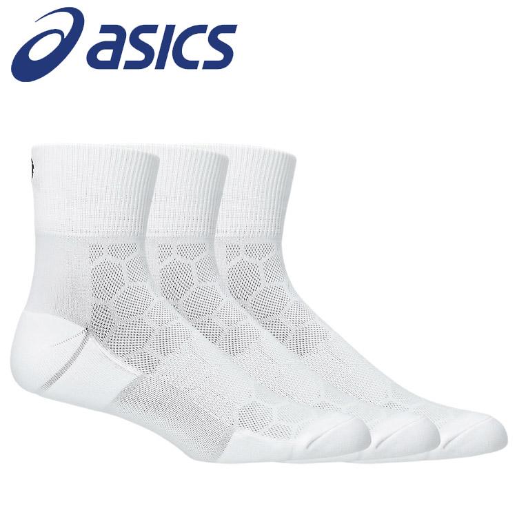 ASICS（アシックス） ランニングクウォーター3Pソックス 3013B010-100