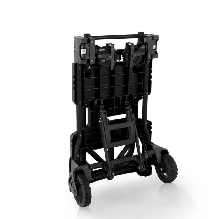 FLAT CART 2x4 (フラットカート ツーバイフォー） 二輪にも四輪にもトランスフォーム　アウトドアカート BLACK仕様