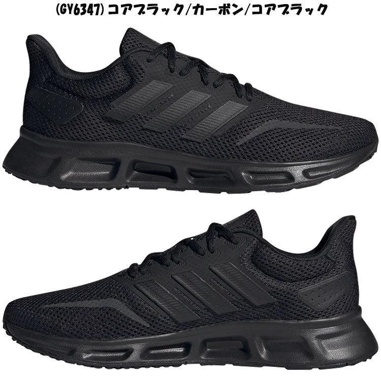 adidas アディダス SHOWTHEWAY 2.0 U メンズ レディース シューズ ランニングシューズ 男性 女性 おしゃれ ブラック ...