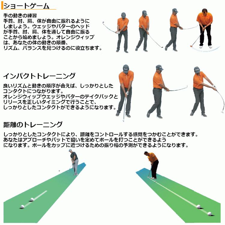 室内練習に最適サイズ オレンジウィップ ORANGE WHIP トレーナ