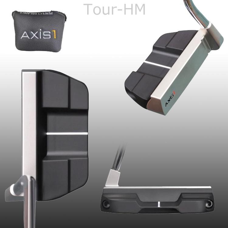 AXIS1 Tour HM パター フラットキャットグリップ仕様 2020 日本正規品 アクシスワン ツアー ハーフマレット AXIS1 ハーフマレット
