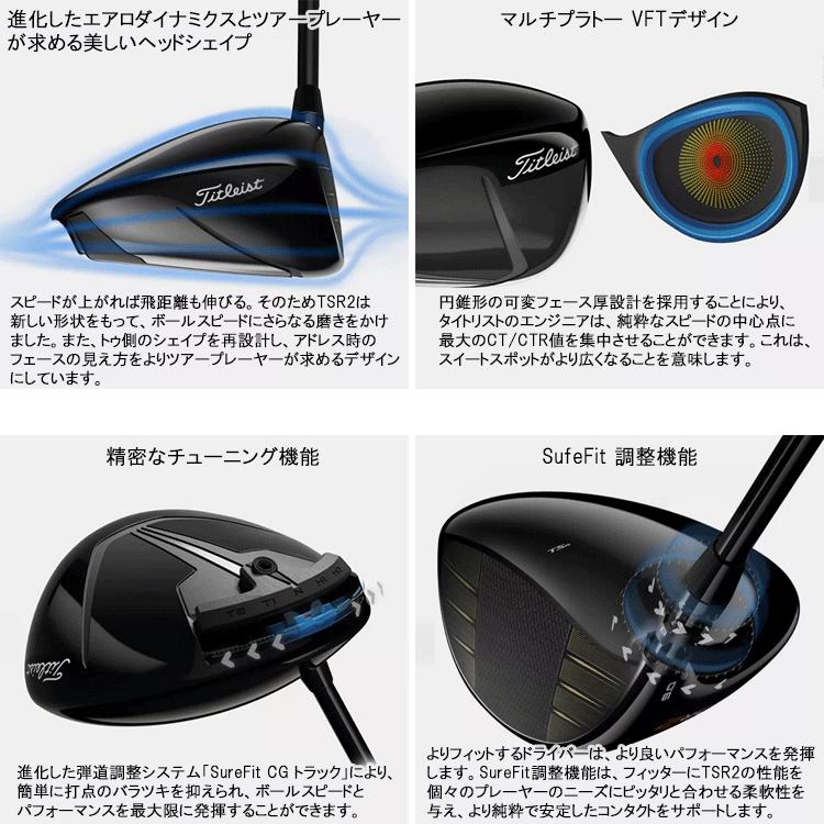 Titleist タイトリスト TSR3 ドライバー レフティ 日本仕様 Titleist タイトリスト TSR3 ドライバー レフティ 日本仕様