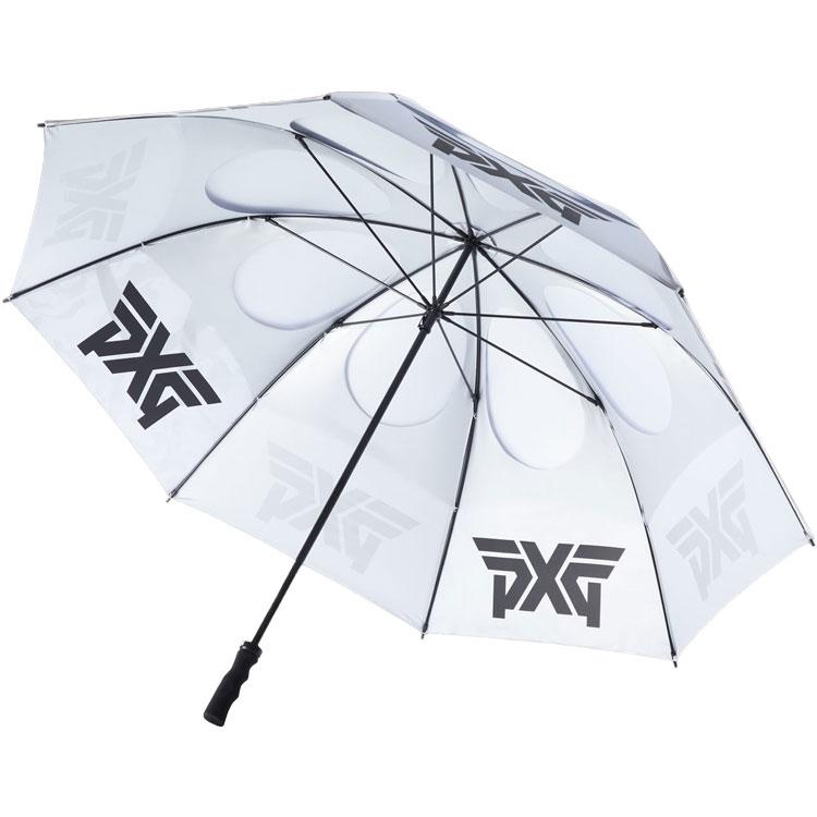 PXG ゴルフ デュアル キャノピー フェアウェイ カモ アンブレラ 晴れ雨