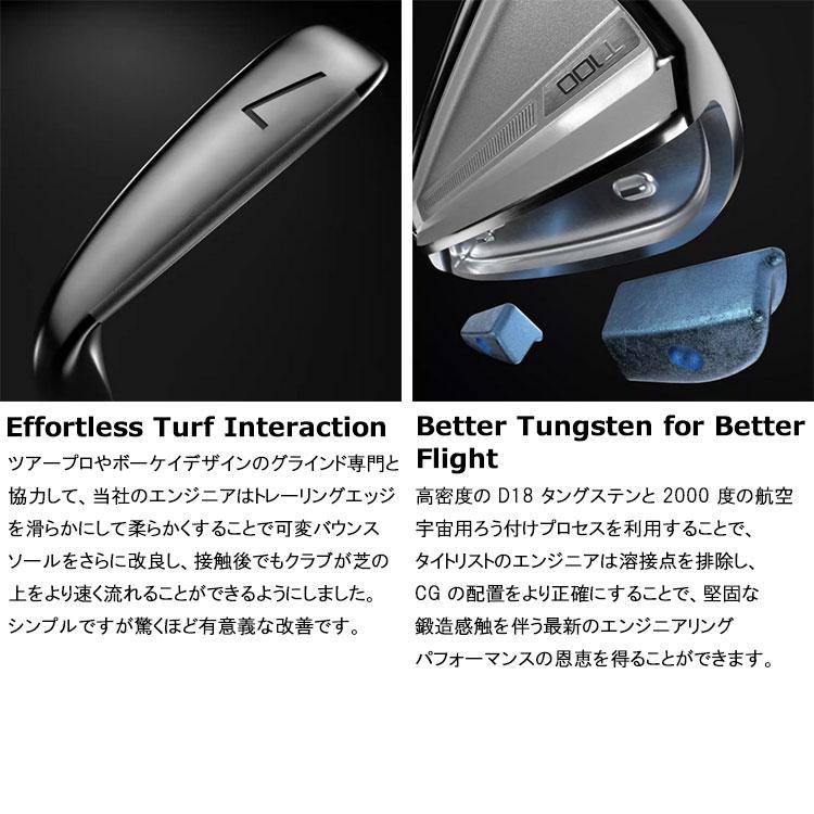 Titleist（タイトリスト） 2023モデル T100 アイアン 6本セット 日本