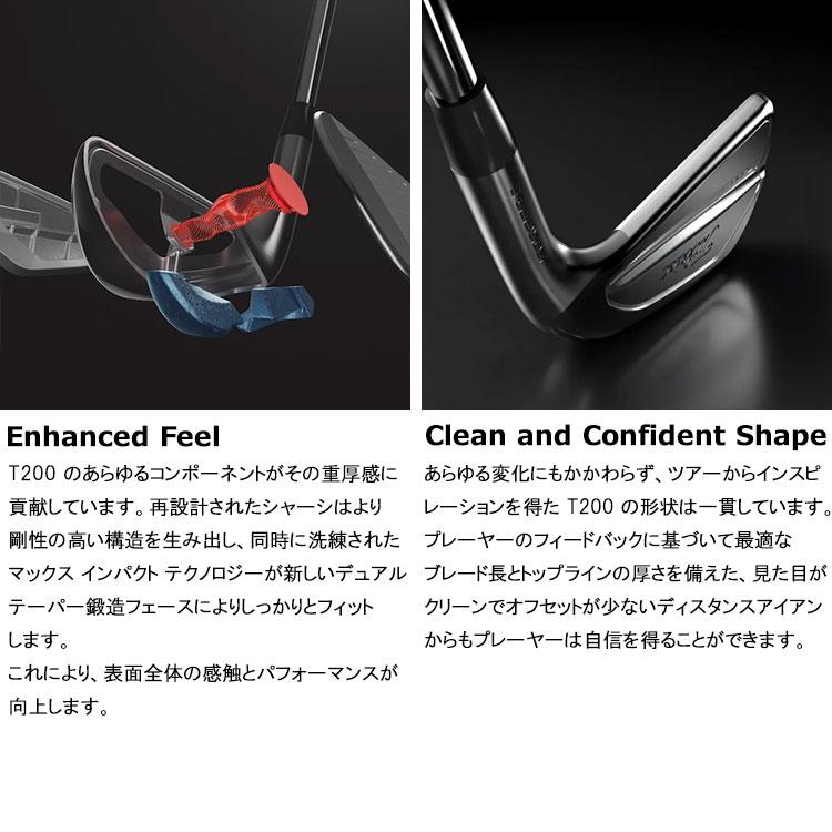 タイトリストＴ200 6本　　　　　　　　　ボーケイ2本　　　計8本セット Titleist（タイトリスト） 2023モデル T200 アイアン 6本セット 日本