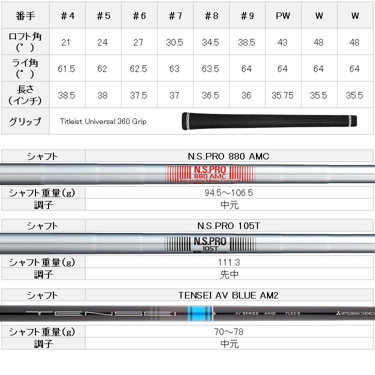 Titleist（タイトリスト） 2023モデル T200 アイアン 6本セット 日本