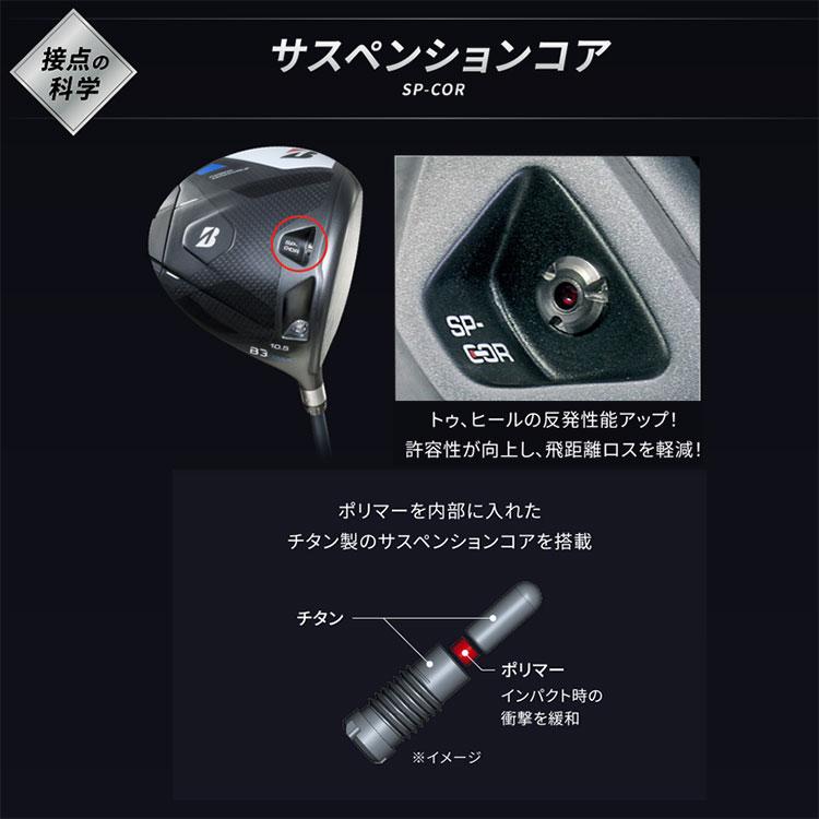 BRIDGESTONE GOLF ブリヂストン ゴルフ B3MAX ドライバー VANQUISH