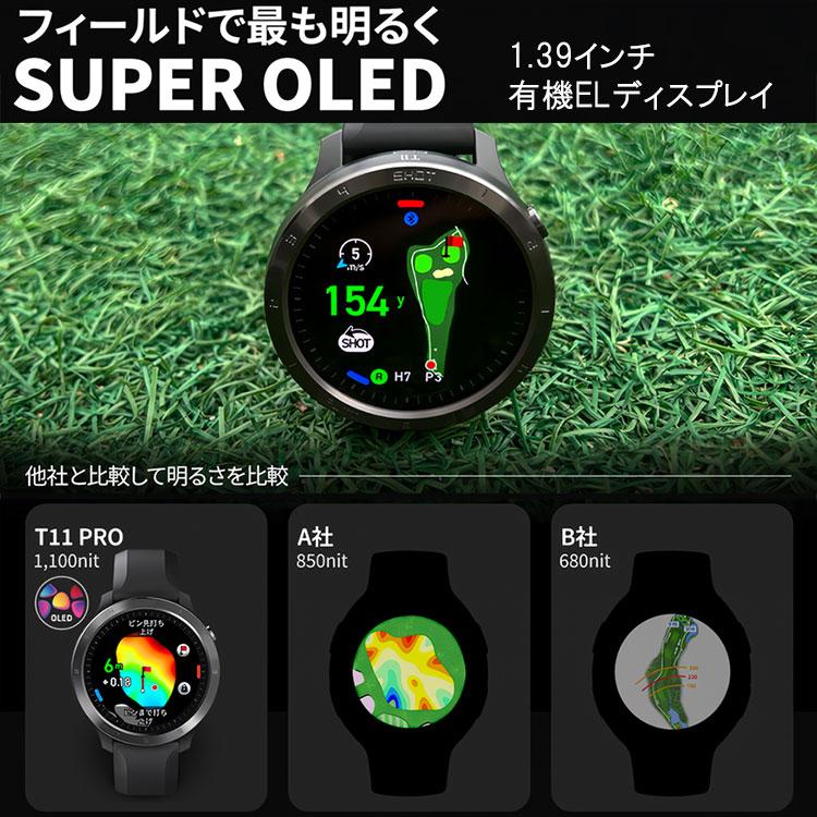 VOICE CADDIE（ボイスキャディ） T11 プロ GPS ゴルフ ウォッチ 腕時計
